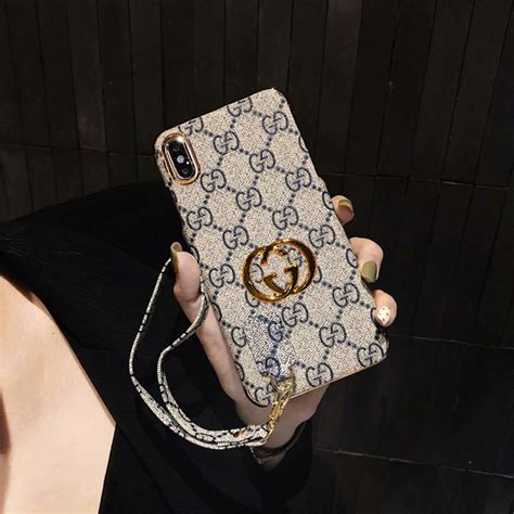 gucci iphone 15|Gucci phone case with strap.